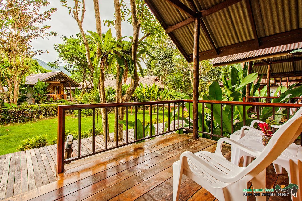 Khao Sok Cabana Resort Khao Sok National Park Экстерьер фото